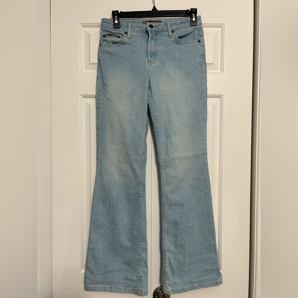 Vintage Y2K LEI Light Wash Straight Leg Jeans Mid Rise – Size 5